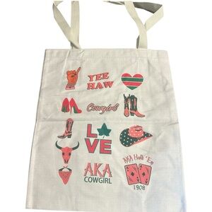 AKA Cowgirl Tote Bag Alpha Kappa Alpha Sorority Paraphernalia‎